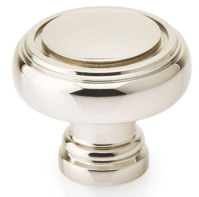 Emtek 86610US14 Norwich 1-1/4" Cabinet Knob Polished Nickel Lifetime Finish Main image