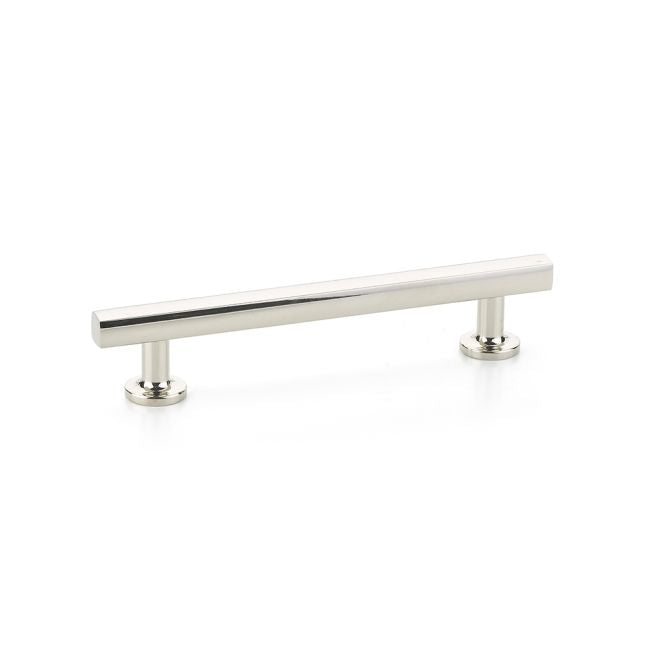 Emtek 86676US14 Freestone Cabinet Pull with 5" Center to Center Polished Nickel Lifetime Finish Main image