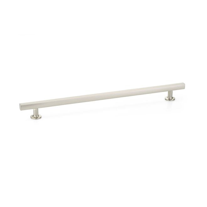 Emtek 86678US15 Freestone Cabinet Pull with 12" Center to Center Satin Nickel Finish Main image