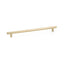 Emtek 86681US4 Mod Hex Cabinet Pull with 12" Center to Center Satin Brass Finish