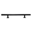 Emtek 86683US19 Freestone Extended Cabinet Pull with 6" Center to Center Flat Black Finish