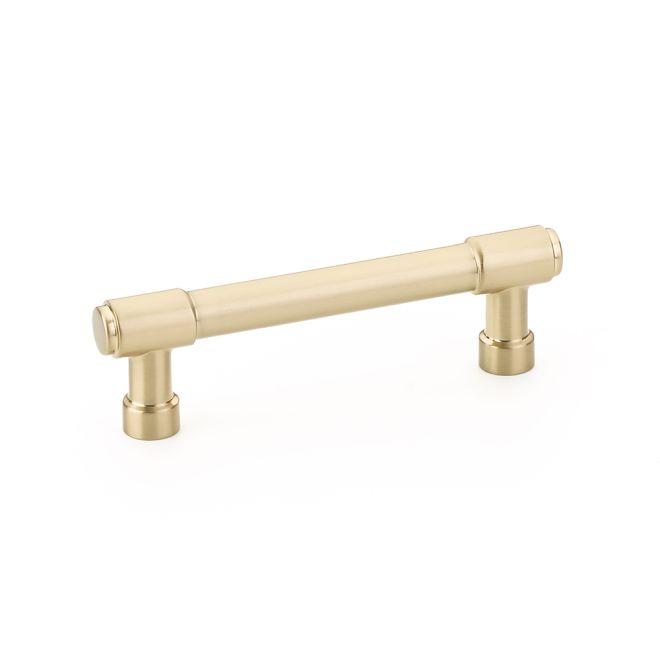 Emtek 86686US4 Jasper Cabinet Pull with 3-1/2" Center to Center Satin Brass Finish Main image