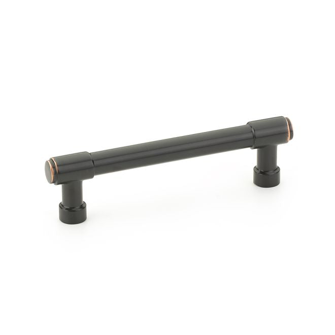 Emtek 86687US10B Jasper Cabinet Pull with 4" Center to Center Oil Rubbed Bronze Finish Main image