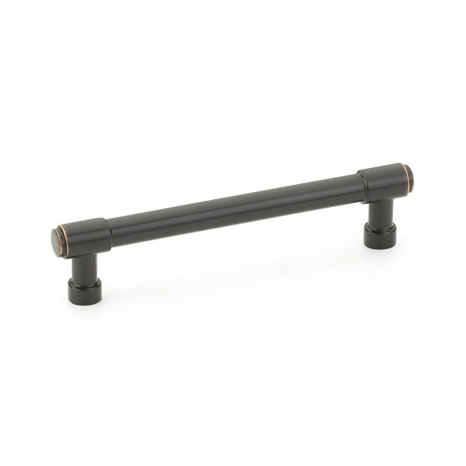 Emtek 86688US10B Jasper Cabinet Pull with 5" Center to Center Oil Rubbed Bronze Finish Main image