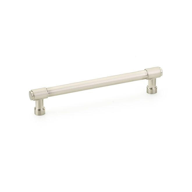 Emtek 86689US15 Jasper Cabinet Pull with 6" Center to Center Satin Nickel Finish Main image