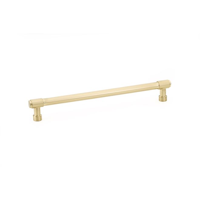 Emtek 86690US4 Jasper Cabinet Pull with 8" Center to Center Satin Brass Finish Main image