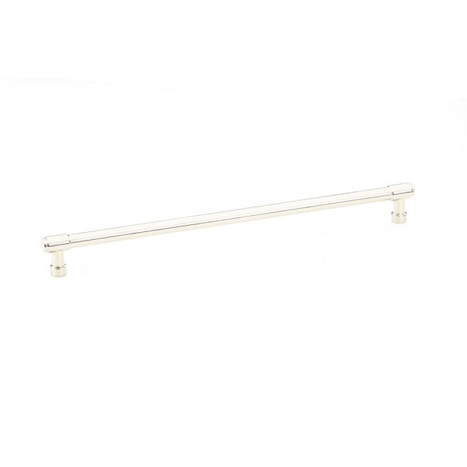 Emtek 86692US14 Jasper Cabinet Pull with 12" Center to Center Polished Nickel Lifetime Finish Main image