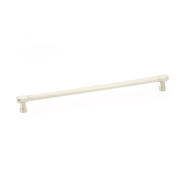 Emtek 86692US15 Jasper Cabinet Pull with 12" Center to Center Satin Nickel Finish Main image