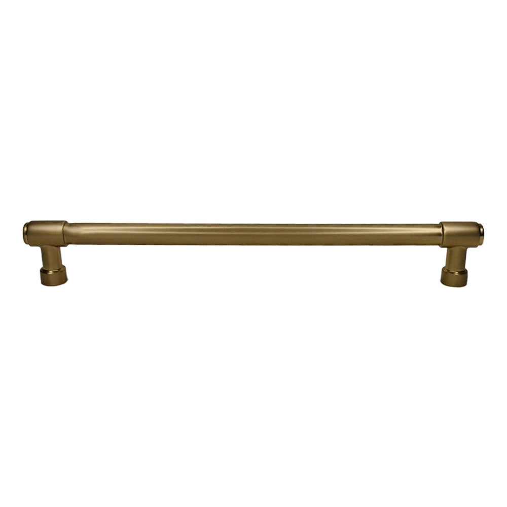 Emtek 86693US4 Jasper Appliance Pull with 12" Center to Center Satin Brass Finish Main image