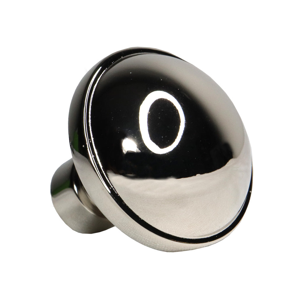 Emtek 86695US14 Brandt 1-1/4" Cabinet Knob Polished Nickel Lifetime Finish Main image