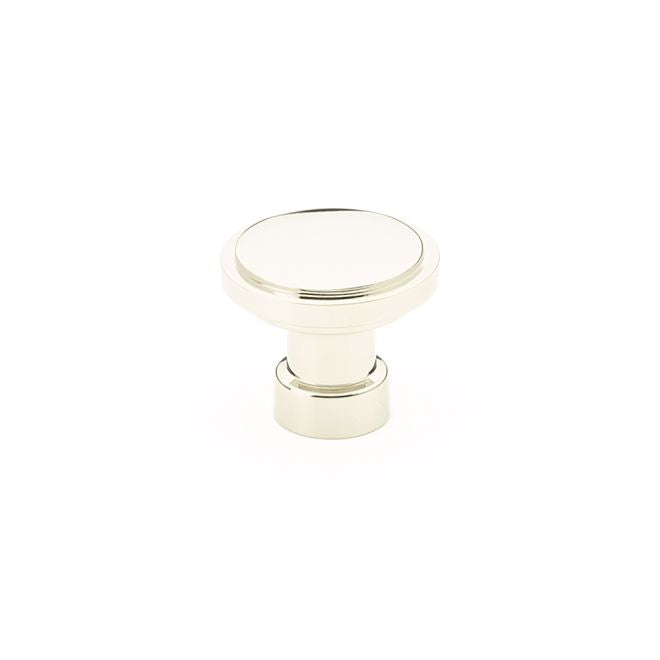 Emtek 86697US14 Haydon 1-1/4" Cabinet Knob Polished Nickel Lifetime Finish Main image