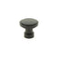 Emtek 86697US19 Haydon 1-1/4" Cabinet Knob Flat Black Finish