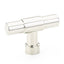 Emtek 86699US14 Jasper 2" Finger Pull Cabinet Knob Polished Nickel Lifetime Finish