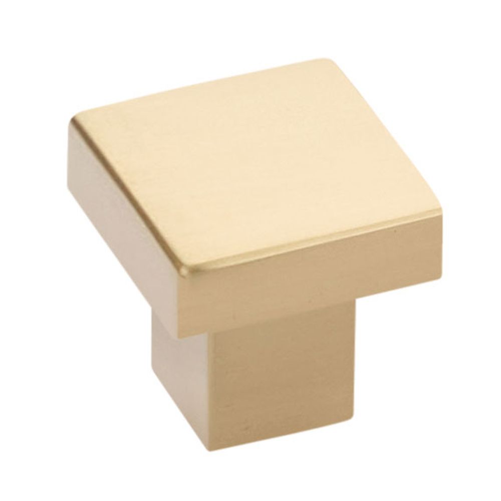 Emtek 86702US4 Hunter 1-1/4" Cabinet Knob Satin Brass Finish Main image