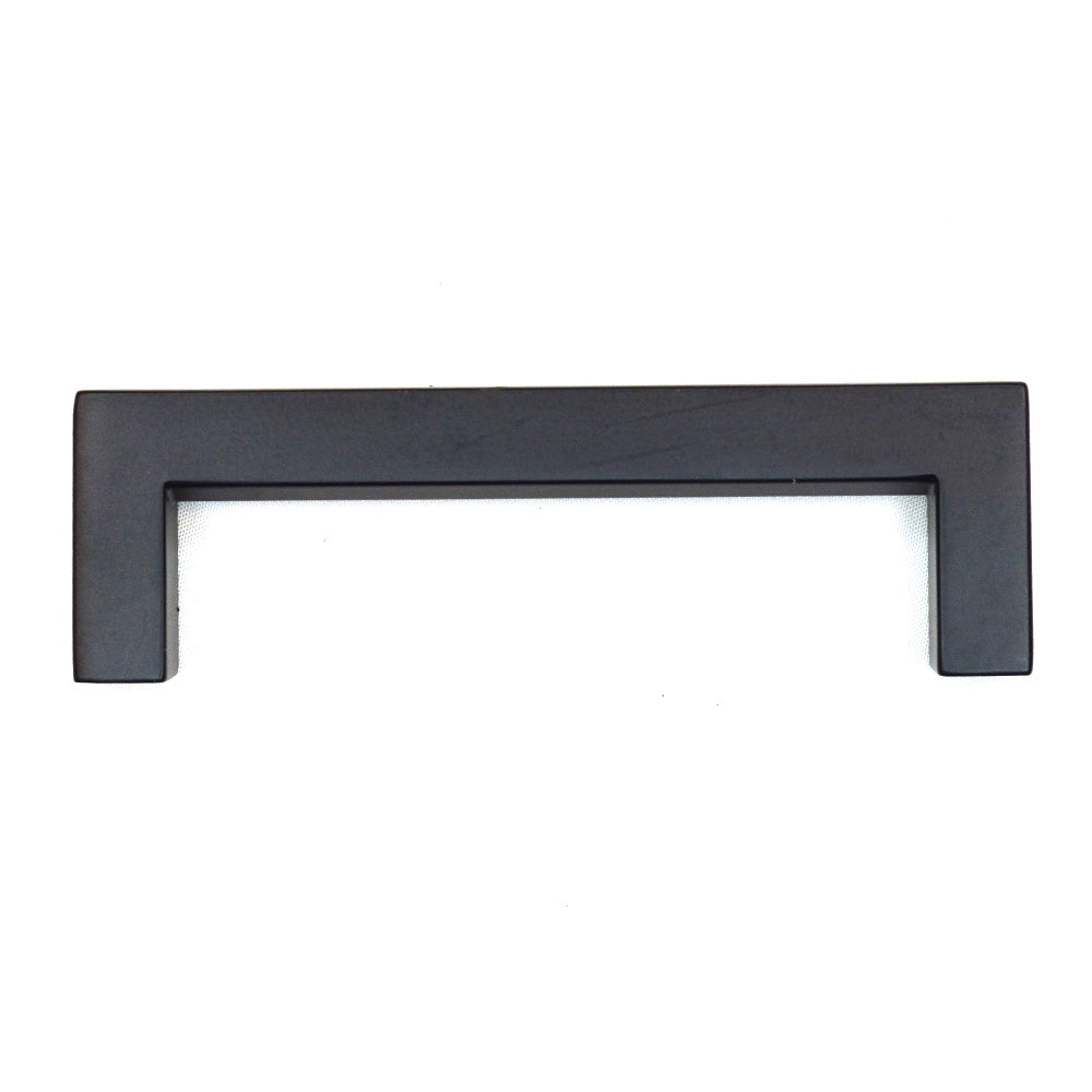 Emtek 86705US19 Warwick Cabinet Pull with 4" Center to Center Flat Black Finish Main image