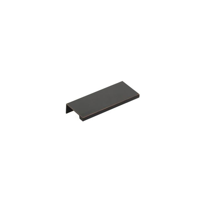 Emtek 87100US10B Edge Cabinet Pull with 3" Center to Center Oil Rubbed Bronze Finish Main image