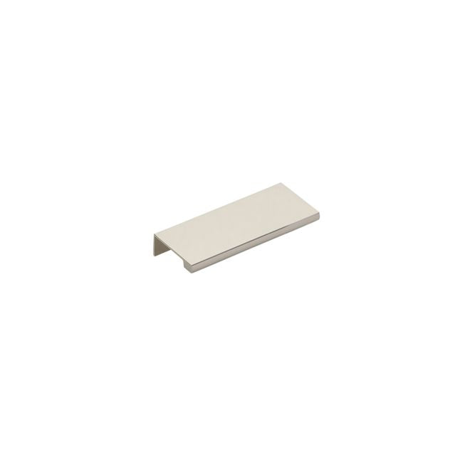 Emtek 87100US14 Edge Cabinet Pull with 3" Center to Center Polished Nickel Lifetime Finish Main image