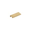 Emtek 87100US4 Edge Cabinet Pull with 3" Center to Center Satin Brass Finish