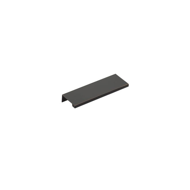 Emtek 87110US10B Edge Cabinet Pull with 4" Center to Center Oil Rubbed Bronze Finish Main image