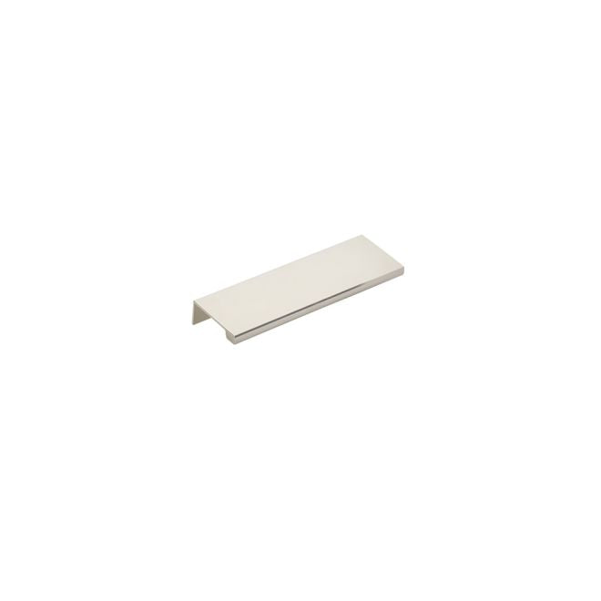 Emtek 87110US14 Edge Cabinet Pull with 4" Center to Center Polished Nickel Lifetime Finish Main image