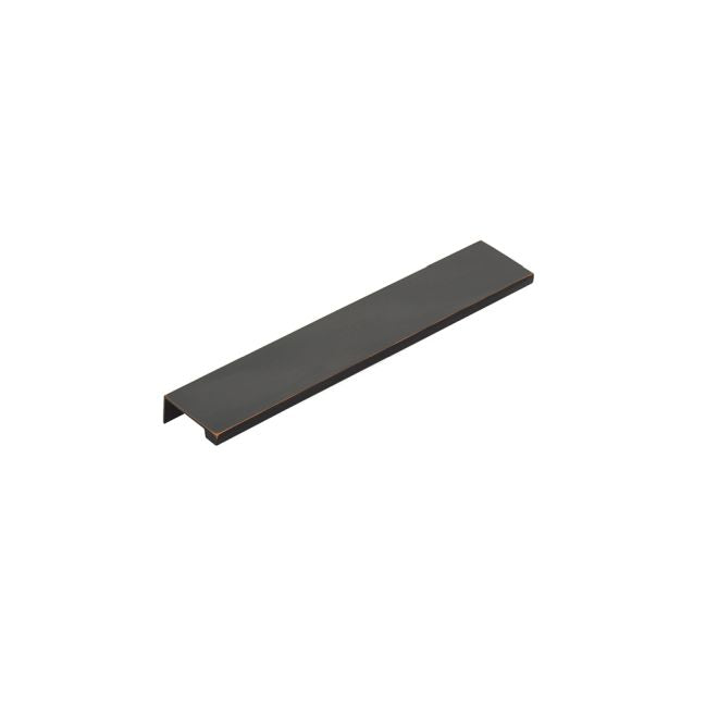 Emtek 87130US10B Edge Cabinet Pull with 8" Center to Center Oil Rubbed Bronze Finish Main image