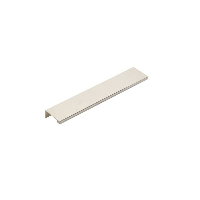 Emtek 87130US14 Edge Cabinet Pull with 8" Center to Center Polished Nickel Lifetime Finish Main image