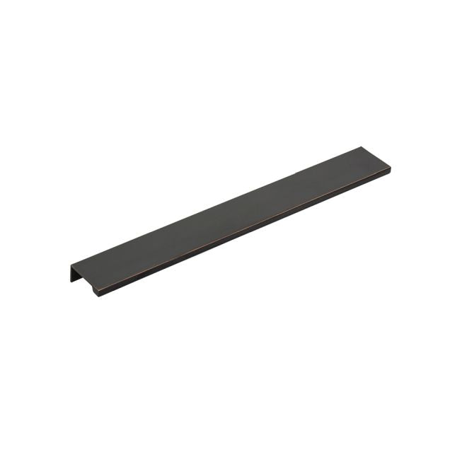 Emtek 87150US10B Edge Cabinet Pull with 12" Center to Center Oil Rubbed Bronze Finish Main image