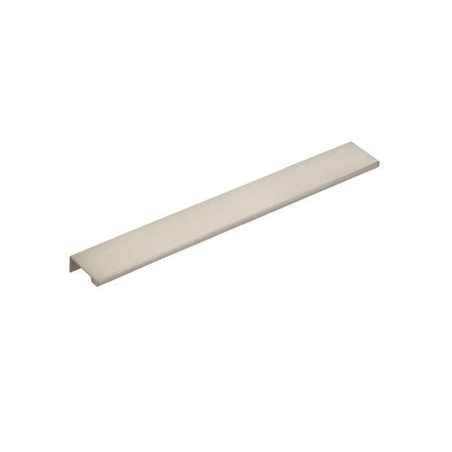 Emtek 87150US15 Edge Cabinet Pull with 12" Center to Center Satin Nickel Finish Main image