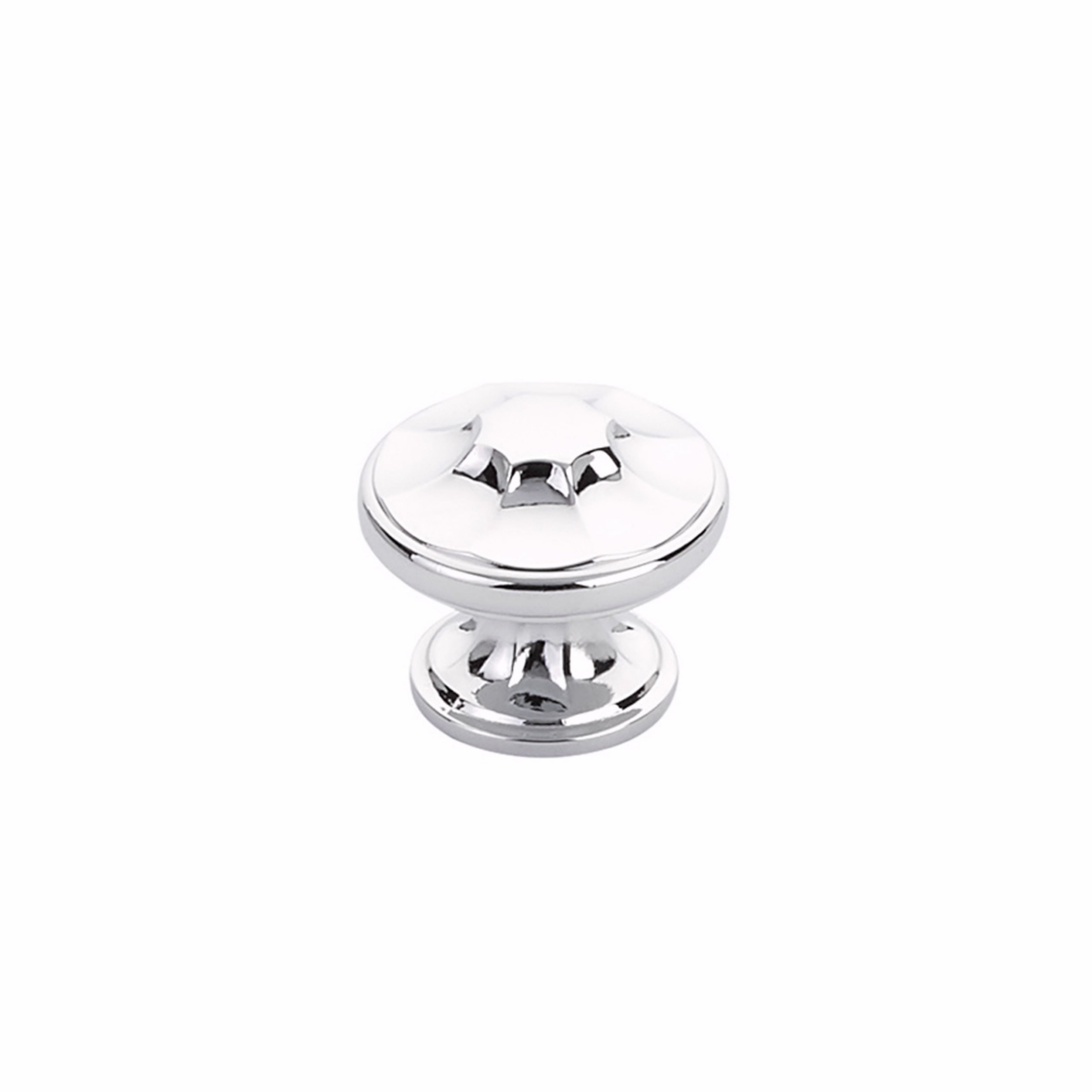 Schaub 876-26 1-3/8" Empire Cabinet Knob Polished Chrome Finish