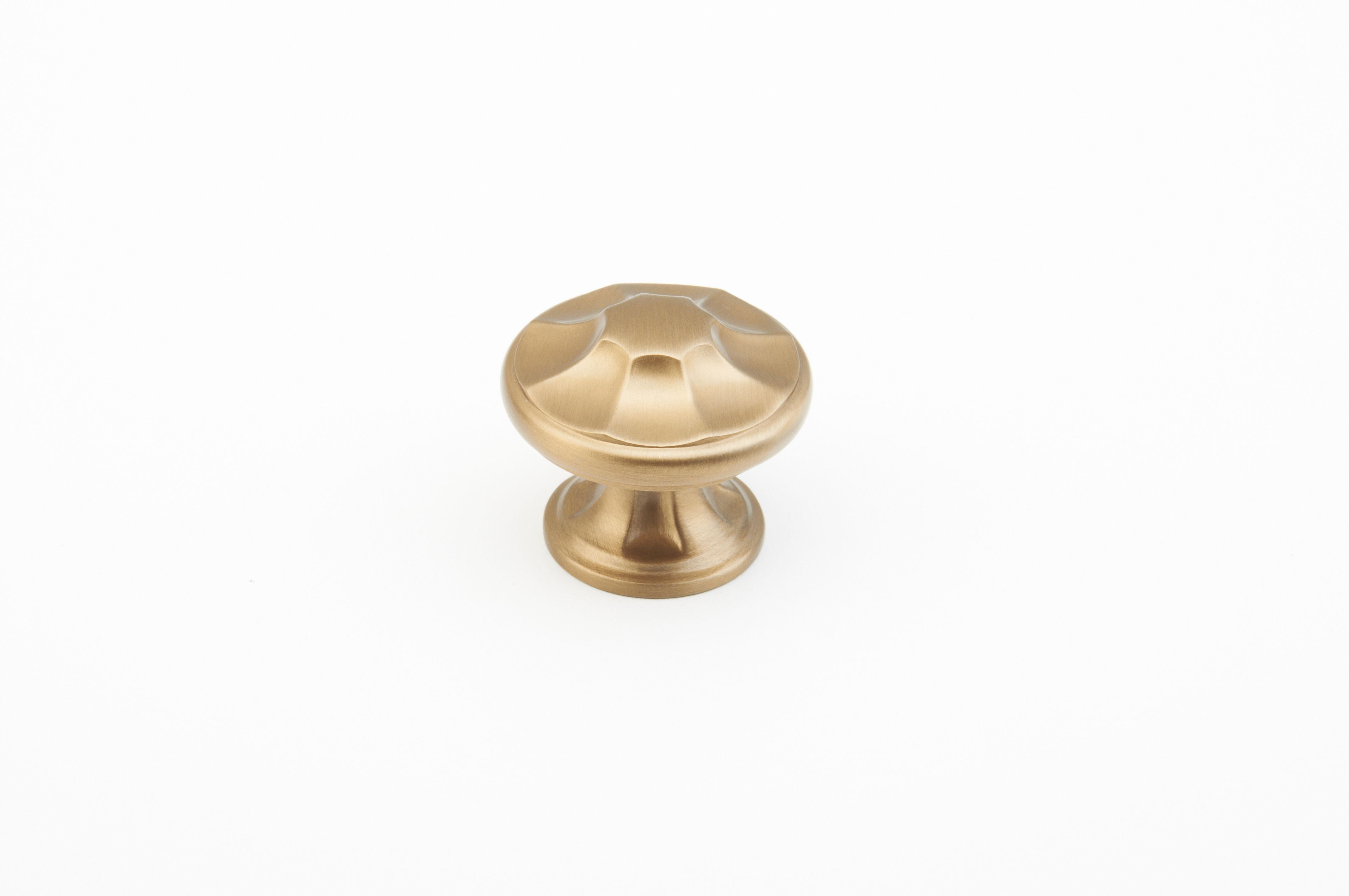 Schaub 876-BBZ 1-3/8" Empire Cabinet Knob Brushed Bronze Finish Main image