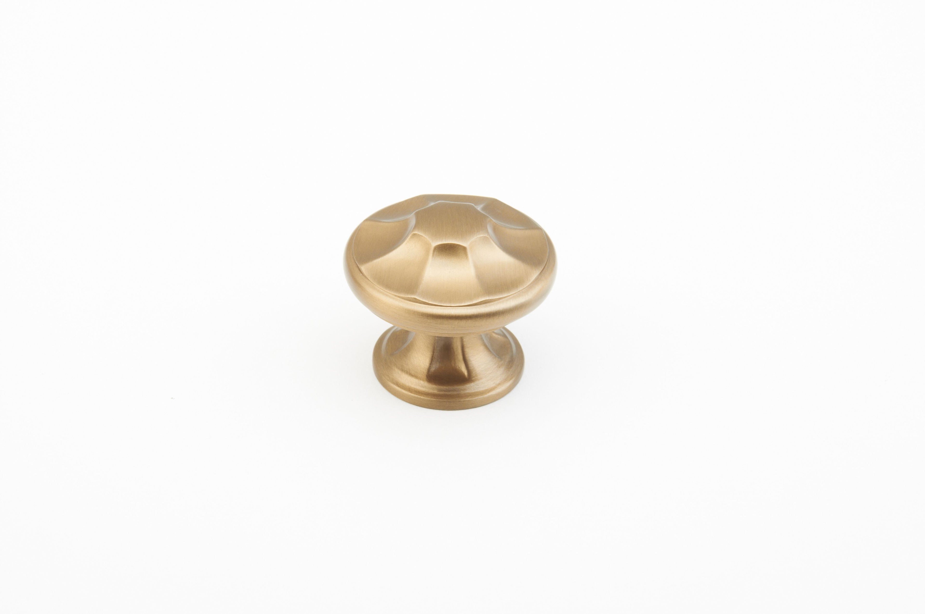 Schaub 876-BBZ 1-3/8" Empire Cabinet Knob Brushed Bronze Finish