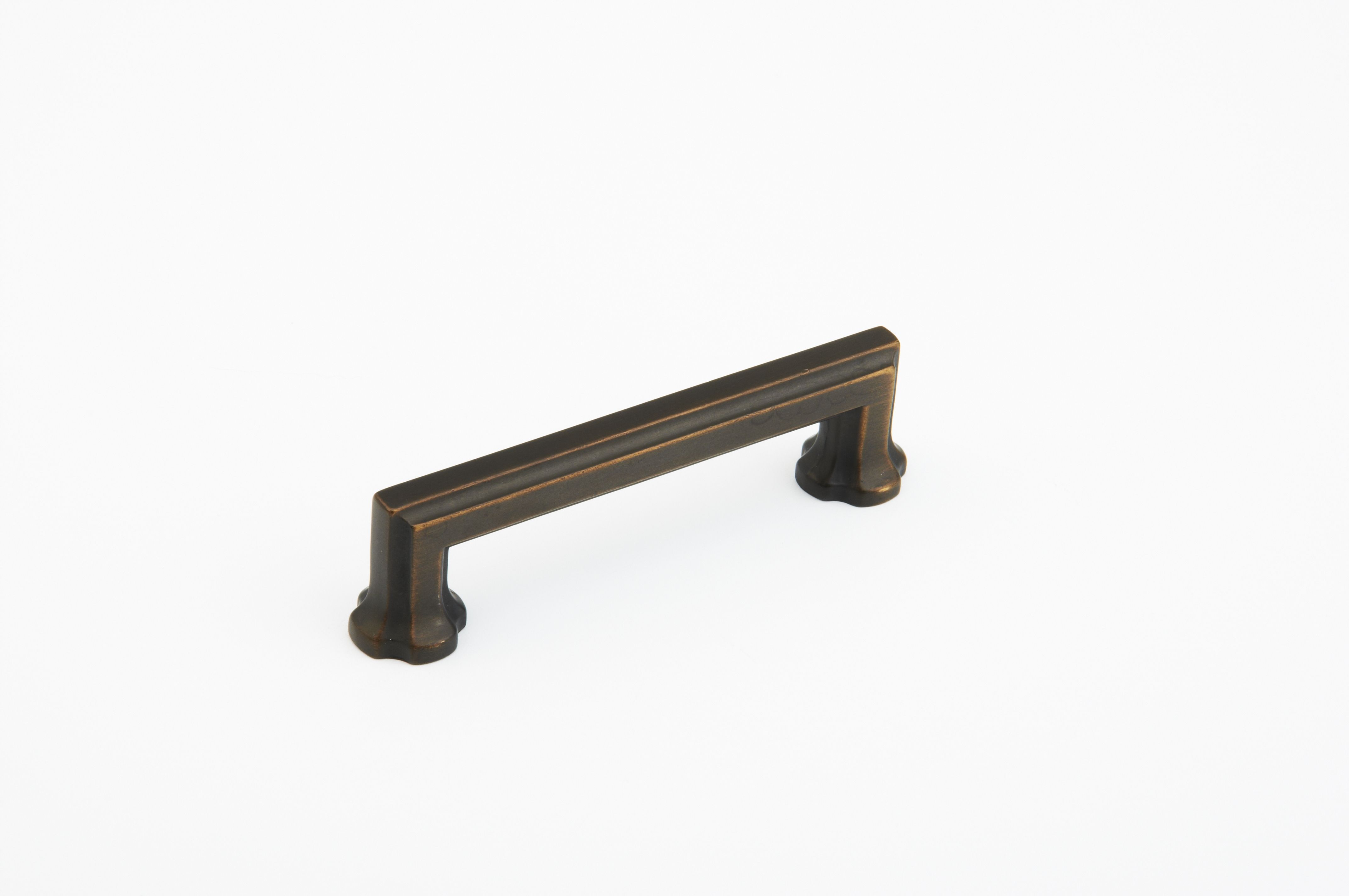 Schaub 877-ABZ 4" Center to Center Empire Cabinet Pull Ancient Bronze Finish Main image