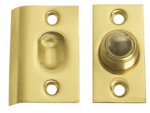 Emtek 8802US3 Ball Catch Polished Brass Lifetime Finish Main image