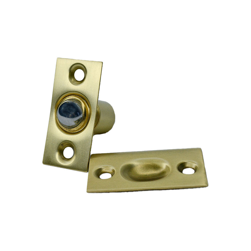 Emtek 8802US4 Ball Catch Satin Brass Finish Main image