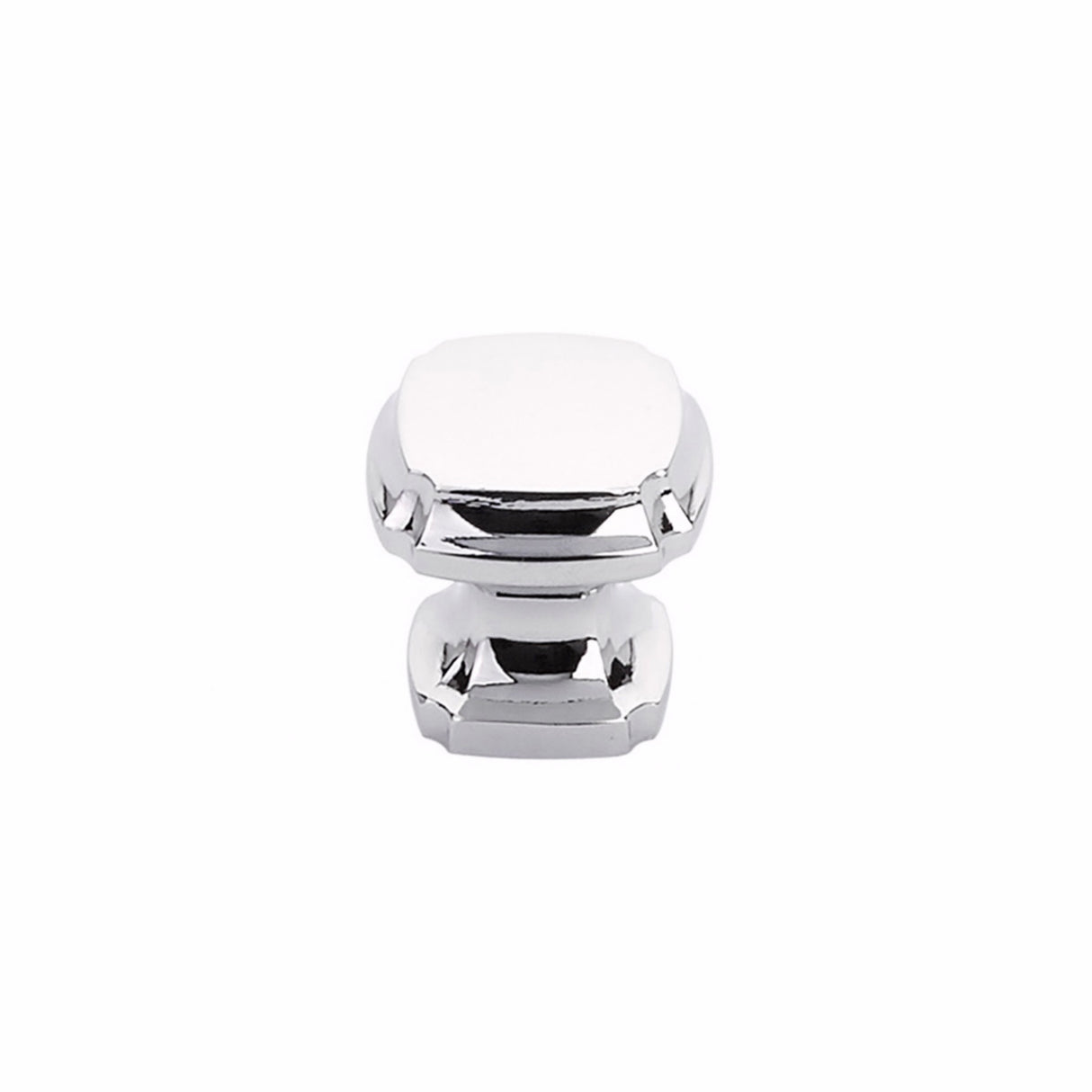 Schaub 882-26 1-3/8" Empire Square Cabinet Knob Polished Chrome Finish