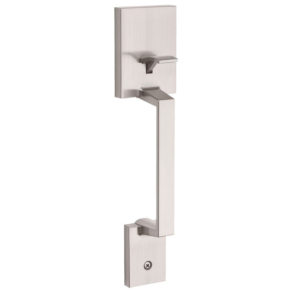 Kwikset 898AMD-15 Amador Handle Only; No Deadbolt with RCAL Latch and RCS Strike Satin Nickel Finish