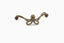 Schaub 918-ED 4-1/4" Center to Center Symphony Nature Octopus Cabinet Pull Estate Dover Finish