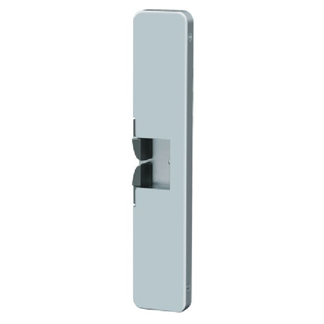 Hes 9400630LBSM 12VDC / 24VDC Electric Strike Body with Latchbolt Strike Monitor Satin Stainless Steel Finish