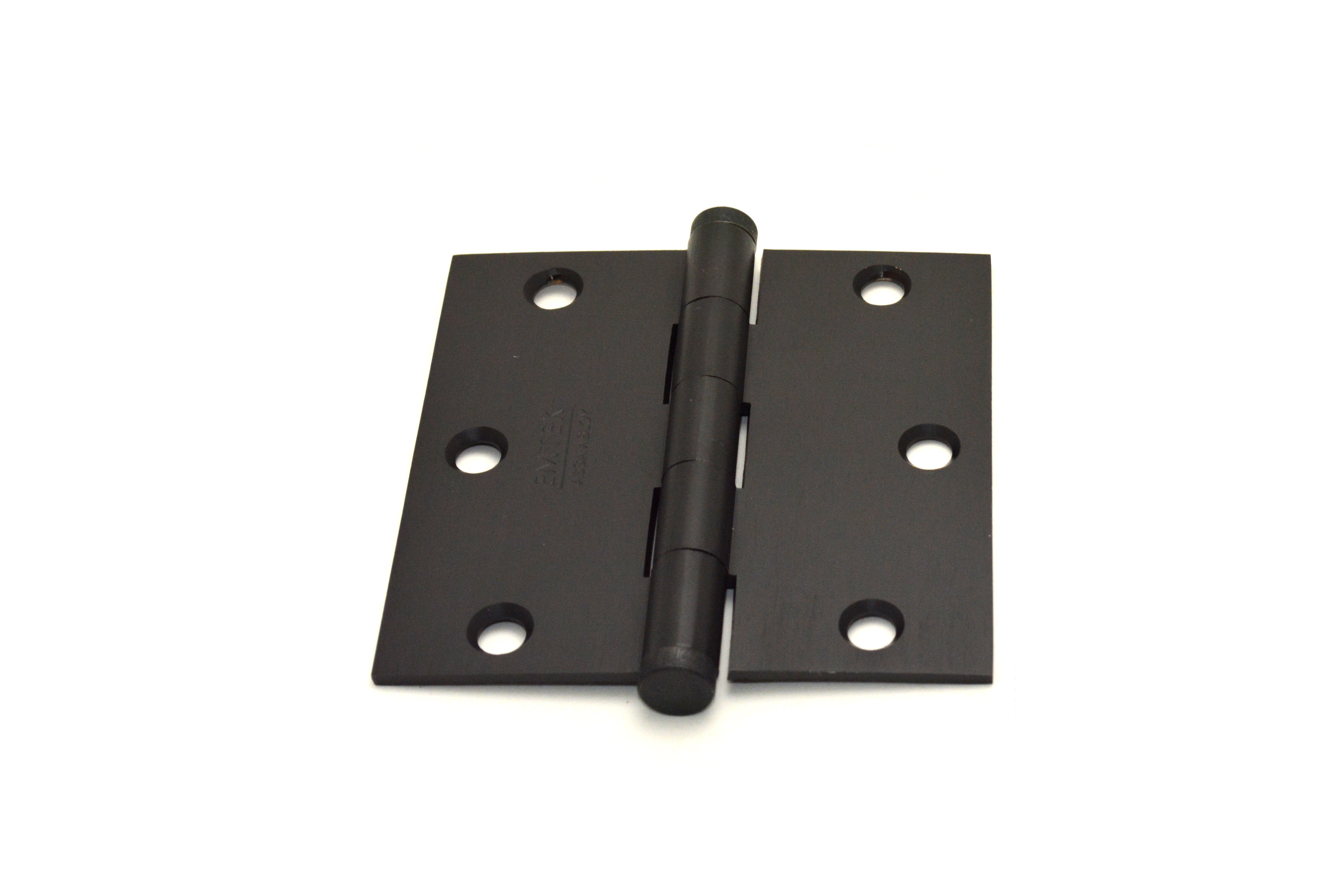 Emtek 96113US10B Pair of 3-1/2" x 3-1/2" Square Solid Brass Residential Duty Hinges Oil Rubbed Bronze Finish Main image