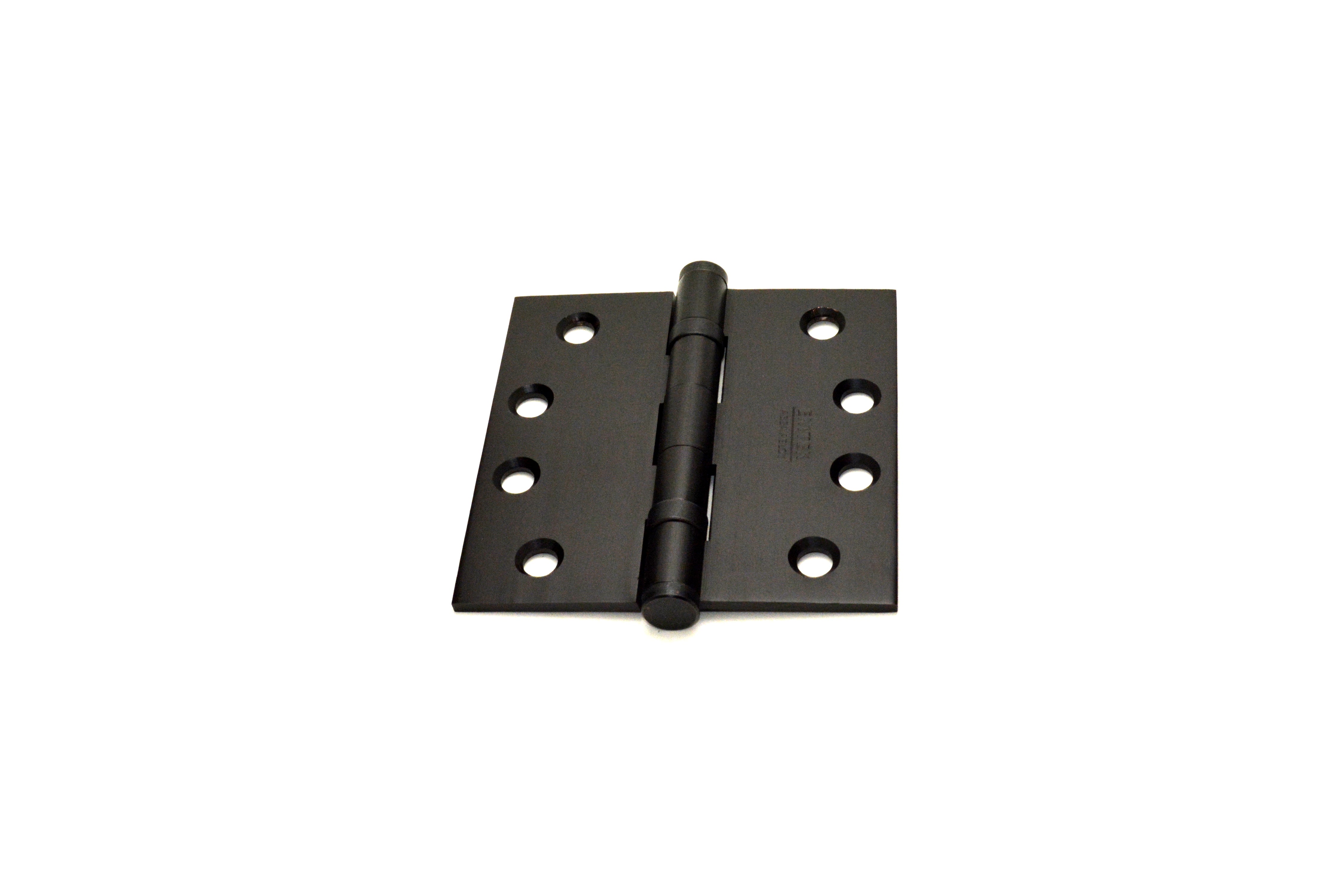 Emtek 96414US10B Pair of 4" x 4" Square Solid Brass Heavy Duty Ball Bearing Hinges Oil Rubbed Bronze Finish Main image