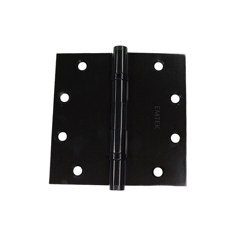 Emtek 96416US10B Pair of 5" x 5" Square Solid Brass Heavy Duty Ball Bearing Hinges Oil Rubbed Bronze Finish Main image