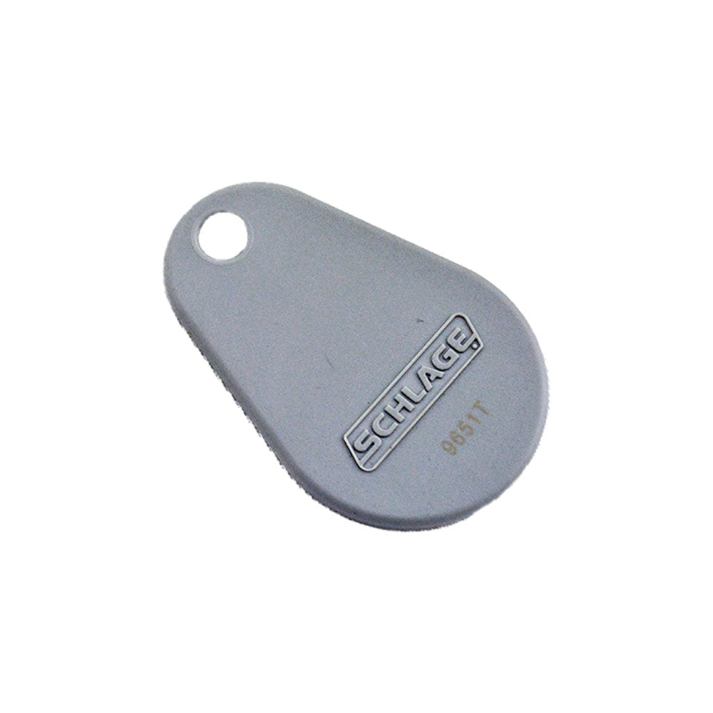 Schlage Electronic 965126AFC100 aptiQ™ Smart 26A Format Keyfob with Facility Code 101 with 125kHz Proximity and iButton 236 Facil 26 Bit - Card Trax CT6A7617 - Must be Purchased in Multiples of 50 * Main image