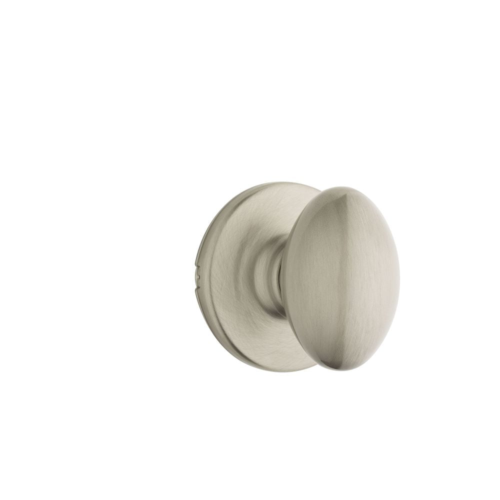 Kwikset 966AO-15.UNIV Aliso Knob Interior Single Cylinder Handleset Trim for Both 800 and 687 Series Handlesets Satin Nickel Finish