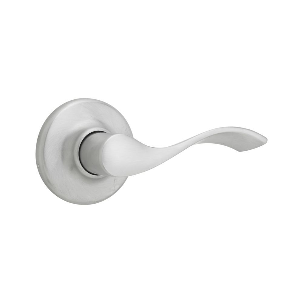 Kwikset 966BLRH-26D.UNIV Right Hand Balboa Lever Interior Single Cylinder Handleset Trim for Both 800 and 687 Series Handlesets Satin Chrome Finish
