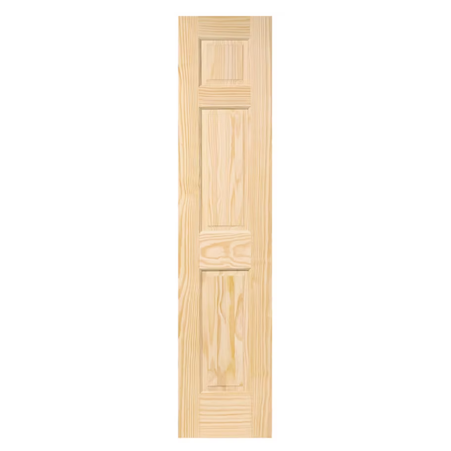 3 Panel Clear Pine