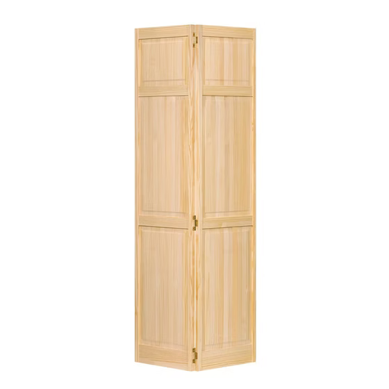 Pine 6-Panel Bi-fold Door Main image