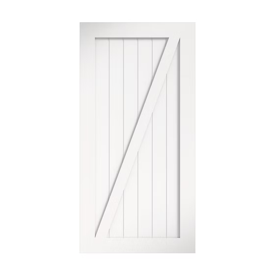 Z-Design Primed Barn Door Main image