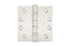 Emtek 9841432DSS Stainless Steel Pair of 4" x 4" Square Heavy Duty Ball Bearing Hinges Brushed Stainless Steel Finish