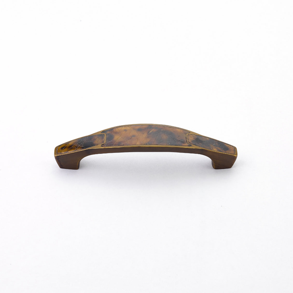 Schaub 992-4-PEN-ED 4" Center to Center Tiger Penshell Cabinet Pull Estate Dover Finish