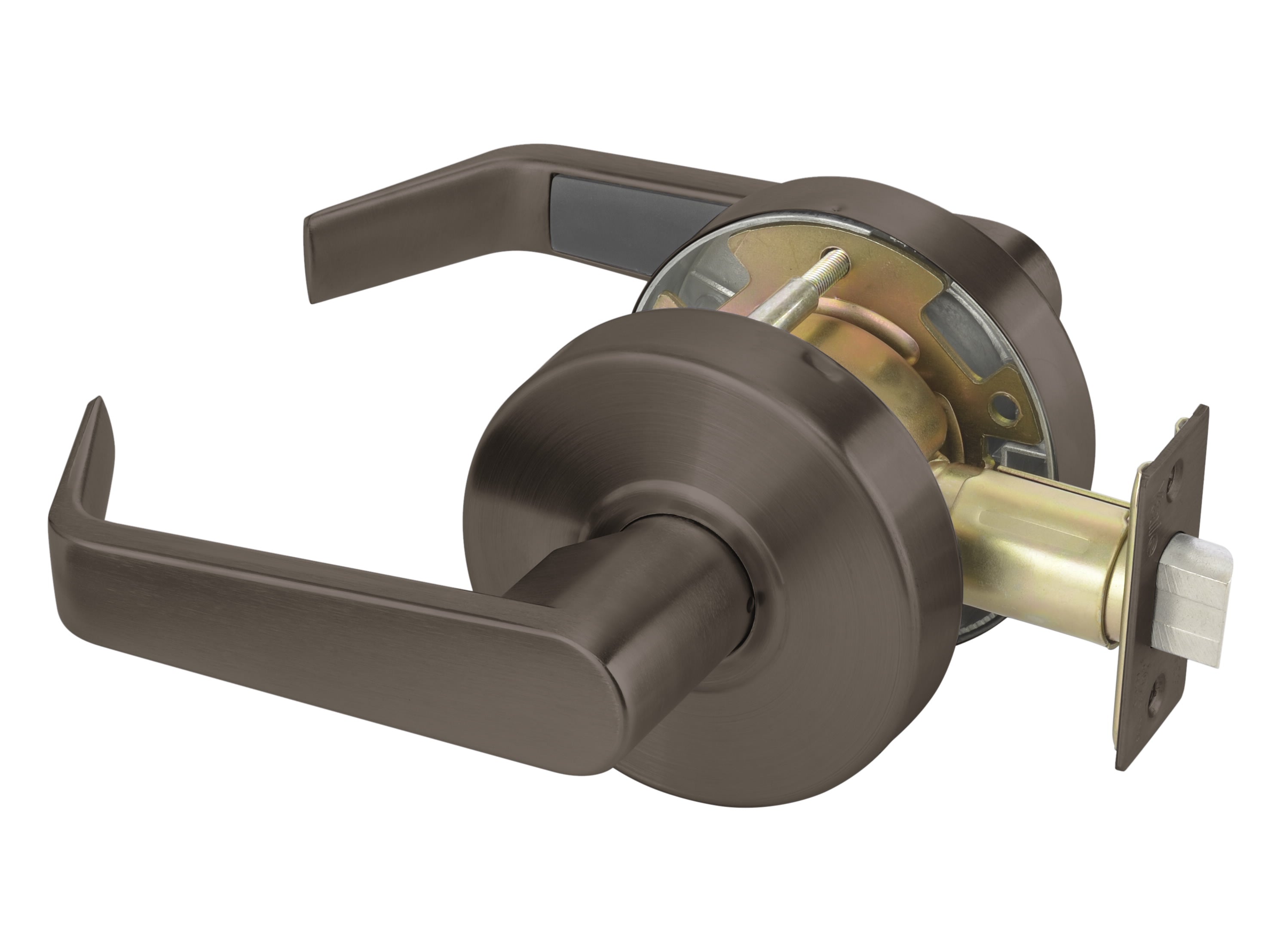 ASSA Abloy Accentra AU4601LN613E Passage Augusta Lever Grade 2 Cylindrical Lock with MCP234 Latch and 497-114 Strike US10BE (613E) Oil Rubbed Bronze Finish Main image